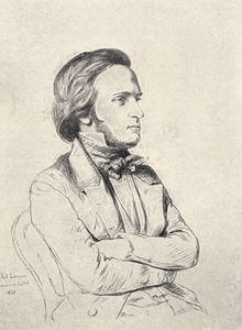 Wilhelm Richard Wagner in 1850 door Henri Lehmann